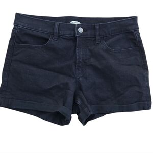 Old Navy Black Jean Shorts Size 10